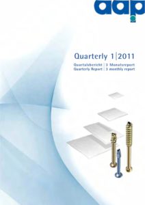 Quarterly Statement 1 2011