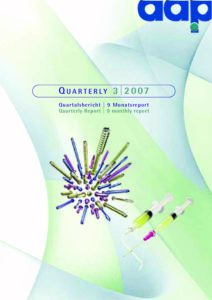 Quarterly Statement 3 2007