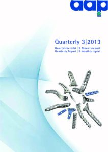 Quarterly Statement 3 2013